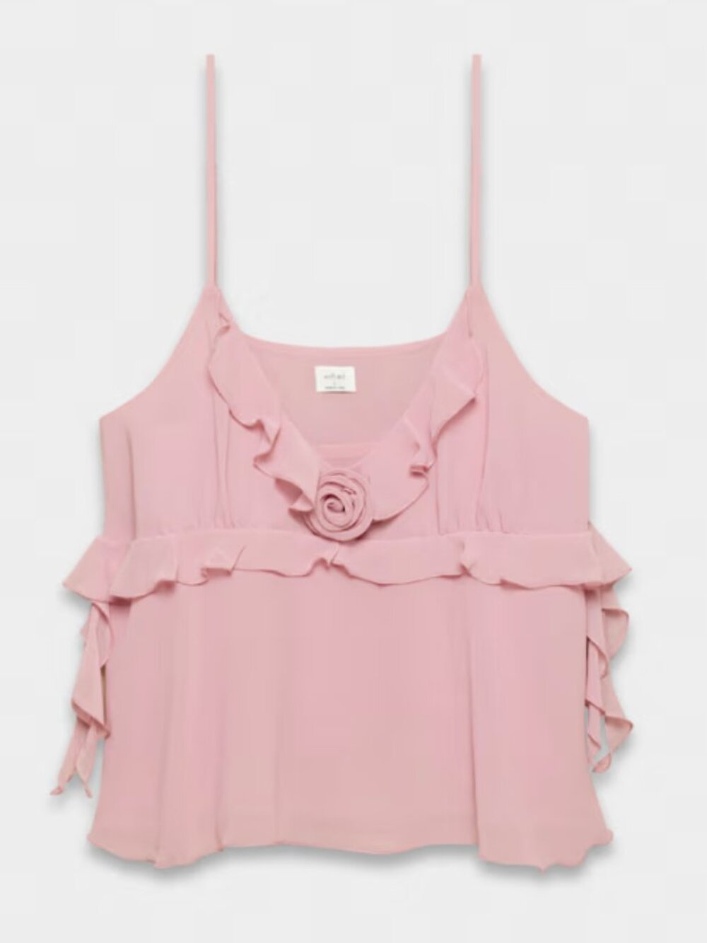 Aritzia Wilfred Blossom Camisole in Tart Pink